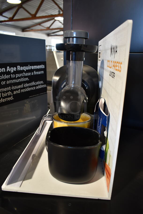 Ninja Metal Countertop Cold Press Juicer. Store Display Unit. - Image 4 of 5