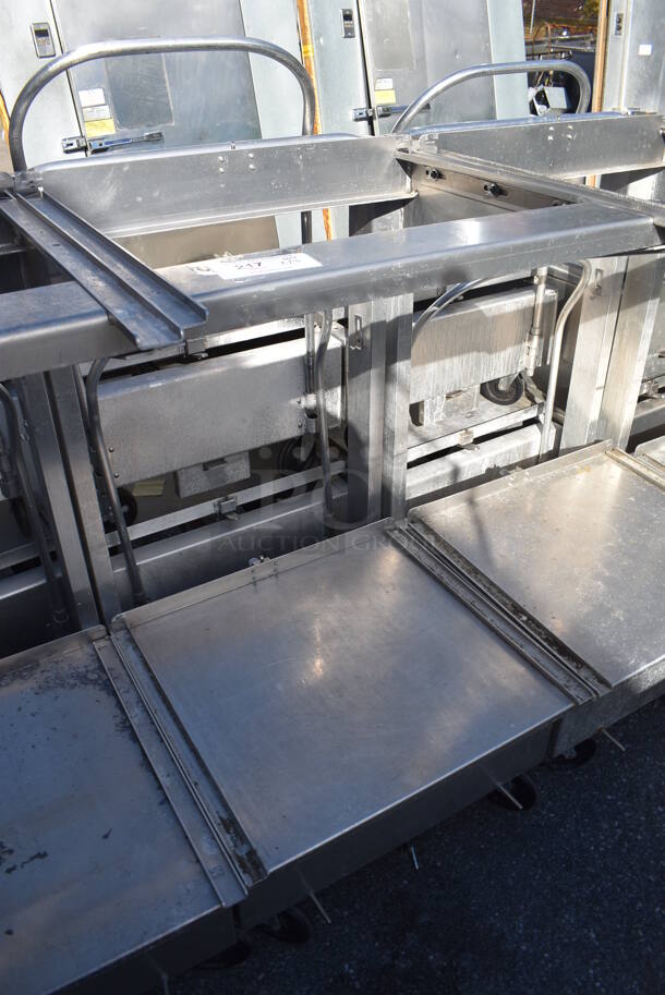 Metal Commercial Dolly on Commercial Casters. 27x31x50 - Image 3 of 4