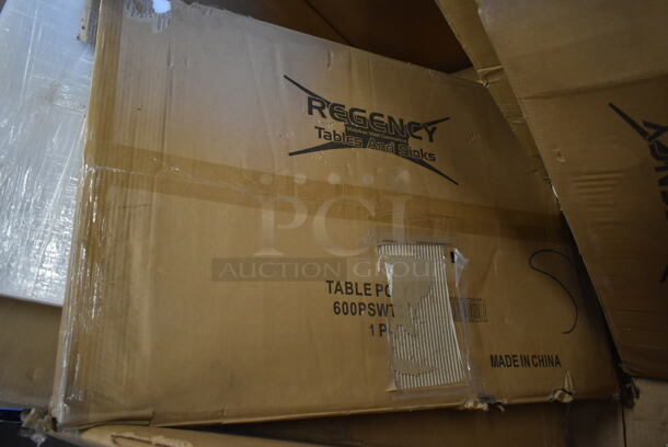 BRAND NEW SCRATCH AND DENT! Regency 600PSWT2436F 24" x 36" Poly Table Top for 24" x 72" Poly Top Table without Backsplash - Image 4 of 4