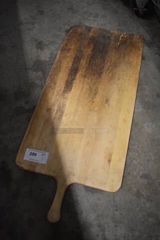Wooden Pizza Peel. 18x41x1