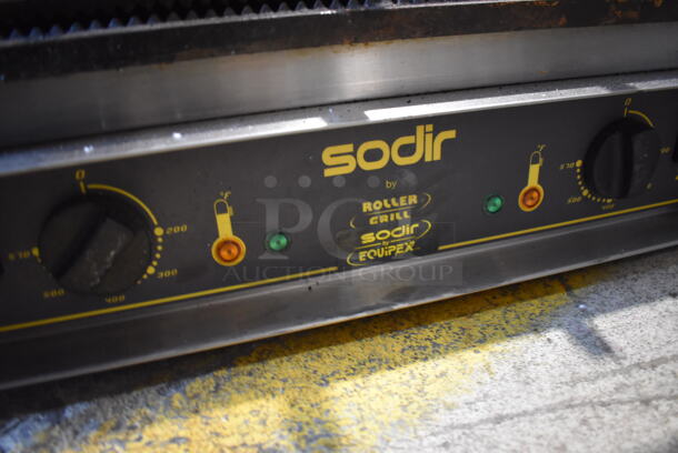 Sodir Equipex Stainless Steel Commercial Countertop Electric Powered Double Panini Press. 250 Volts, 1 Phase. - Image 5 of 6