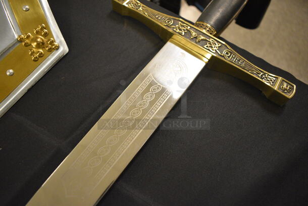 BREATHTAKING! Sword by Marto Toledo With Stainless Steel Blade and Engravings - Image 3 of 8