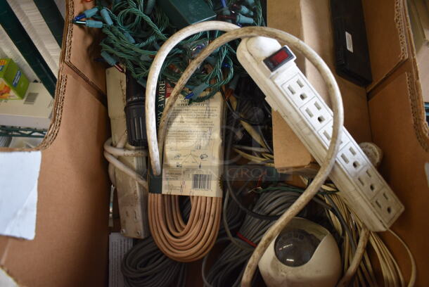 ALL ONE MONEY! Lot of Various Items Including Power Strip and Christmas Lights - Image 3 of 3