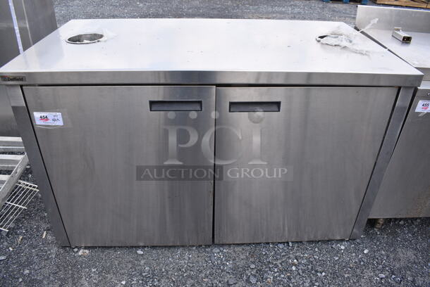 2013 Delfield F16HD54 Stainless Steel Commercial Counter w/ 2 Doors. 59x31.5x36