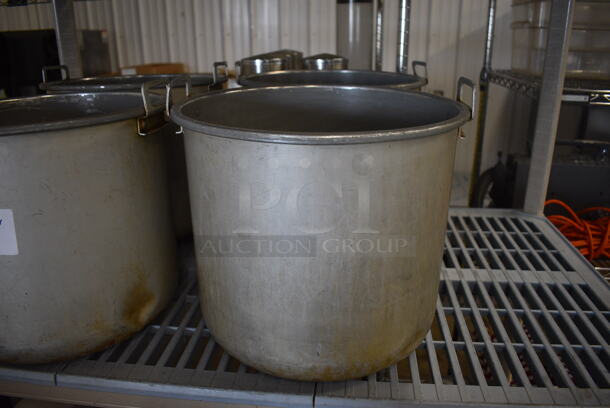 4 Metal Stock Pots. 13x13x13. 4 Times Your Bid! - Image 2 of 3