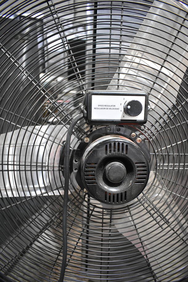 SFSC1-750S Black Metal Floor Fan. 120 Volts, 1 Phase. Tested and Working! - Image 4 of 5