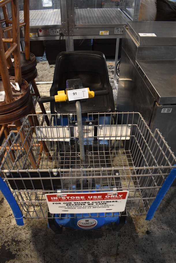 Electric Shopping Cart. 25x48x37