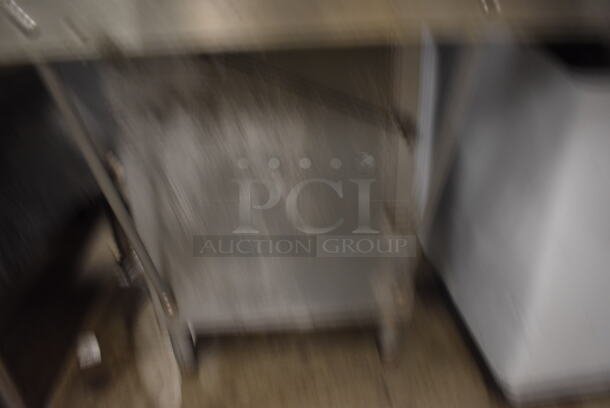 Hobart 5614 Commercial Stainless Steel Floor Style Meat Saw On Galvanized Legs. 208 V, 3 Phase. - Image 8 of 9