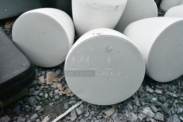 6 KIT-ECS-650-PND6-WHT White Speakers. 6 Times Your Bid! - Image 2 of 6