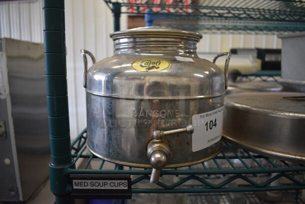Metal Pitcher / Teapot. 9.5x11x8 - Image 1 of 3