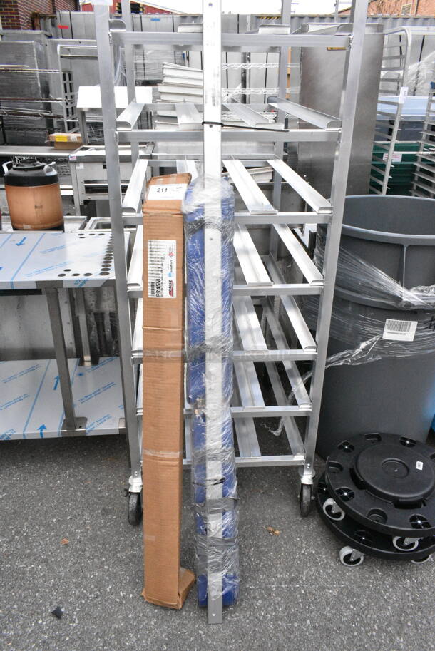 2 BRAND NEW!  Items Including Eagle PR45VU Vertical Wall Upright and Poly Strips. 2 Times Your Bid! - Image 4 of 5