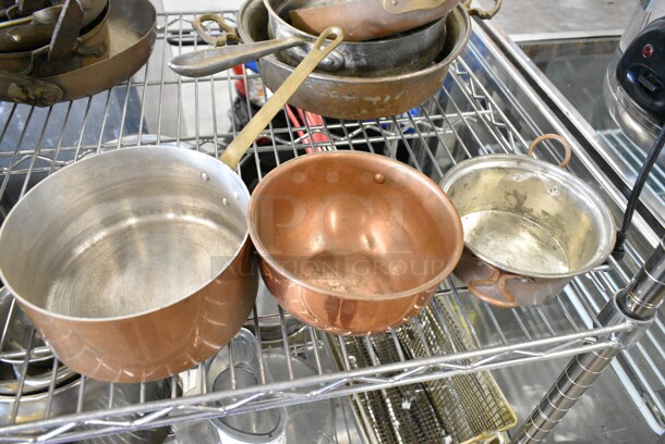 6 Various Metal Items Including Sauce Pans and Skillet. 6 Times Your Bid!  - Image 3 of 7