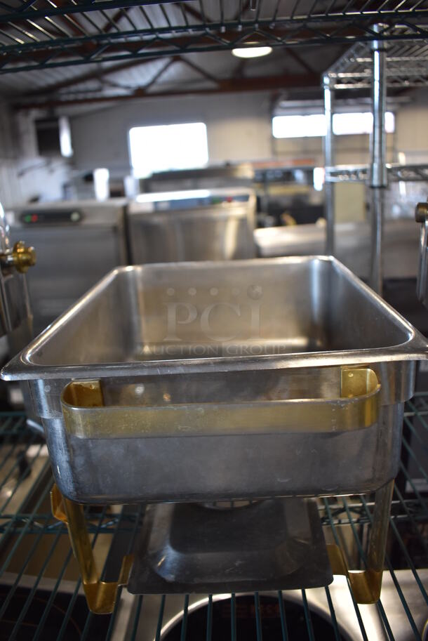 5 Various Metal Chafing Dishes. Includes 17x18x19. 5 Times Your Bid! - Image 4 of 9
