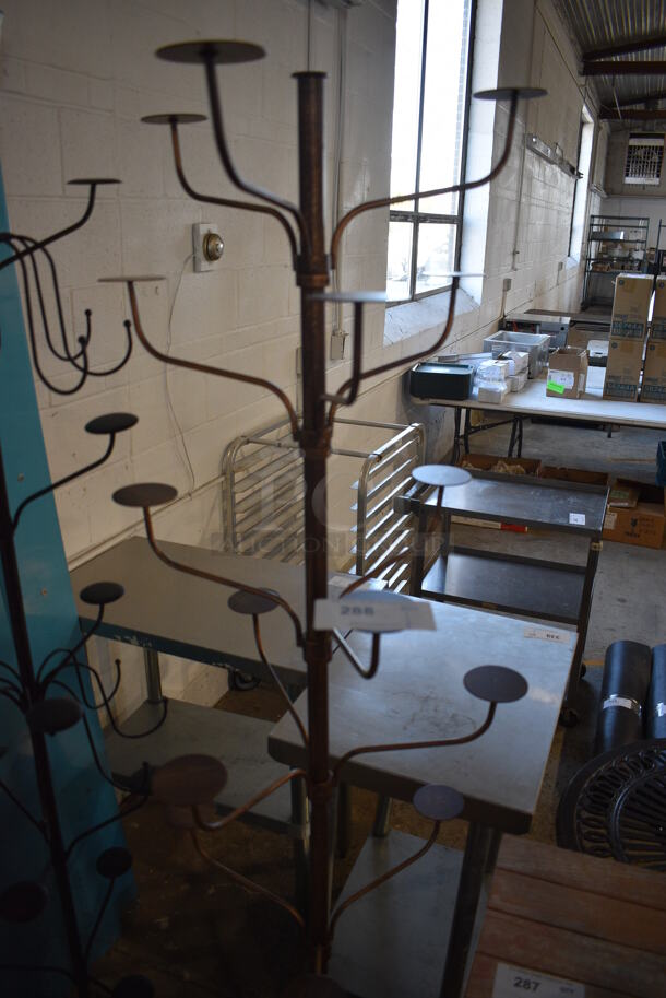 Metal Floor Style Rack. 18x18x73 - Image 2 of 3