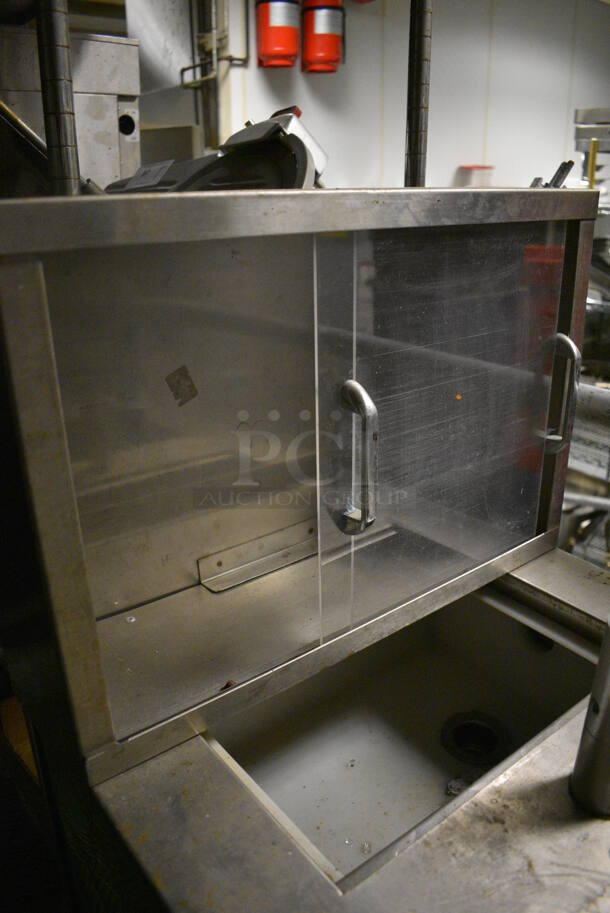 All American Hot Dog Carts Stainless Steel Commercial Portable Hot Dog Cart. 25x35x51. (kitchen) - Image 7 of 7