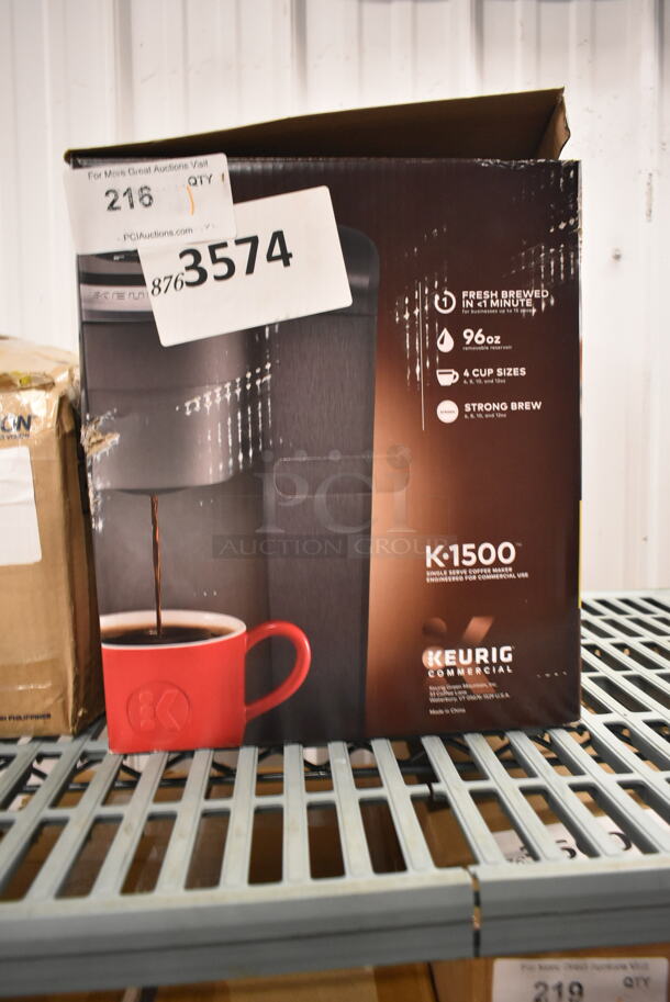 BRAND NEW SCRATCH AND DENT! Keurig K-1500  - Image 2 of 3