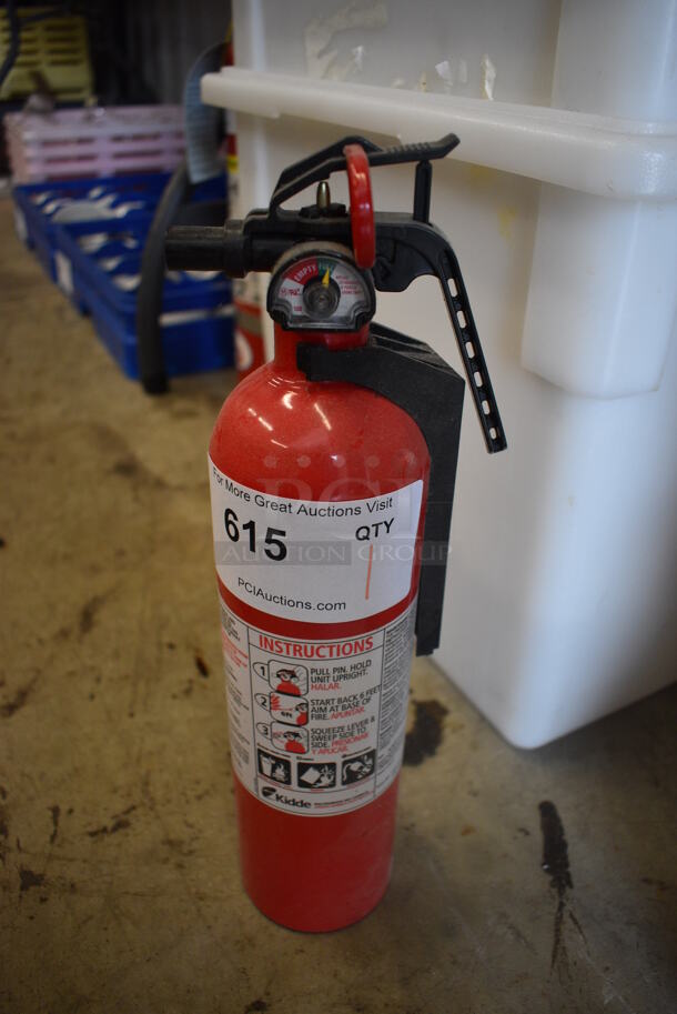 Kidde Fire Extinguisher. 5x4x14