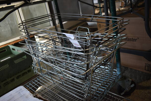 ALL ONE MONEY! Lot of 7 Metal Chafing Dish Frames! Includes 22.5x12x8 - Image 2 of 3