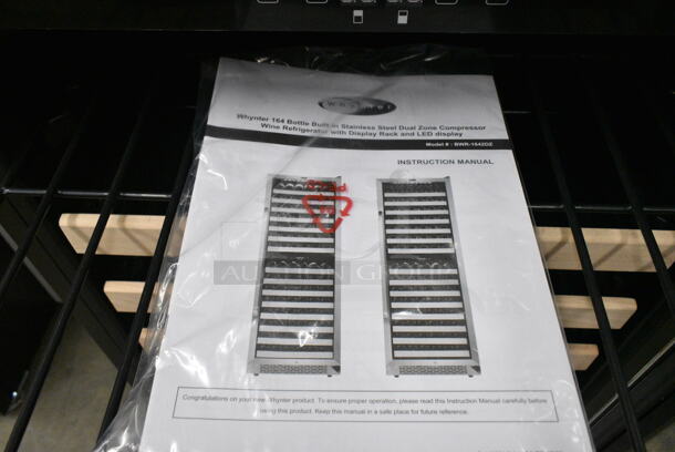 BRAND NEW SCRATCH AND DENT! Whynter BWR-1642DZ Metal Commercial Single Door Reach In 164 Bottle Dual Zone Wine Cooler Merchandiser. 120 Volts, 1 Phase. Tested and Working! - Image 5 of 8