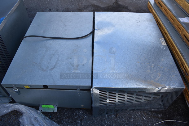 2 Norlake SELF CONTAINED Walk In Boxes; 6'x6'x7.5' Walk In Freezer w/ Copeland Compressor and Norlake Condenser and 6'x8'x7.5' Cooler w/ Copeland Compressor and Norlake CPB075DC-A Condenser. Both Walk Ins Come w/ Floors! 208-230 Volts, 1 Phase. 2 Times Your Bid! - Image 5 of 9