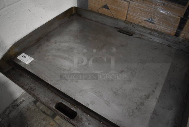 General Electric Model CG58 Stainless Steel Commercial Countertop Flat Top Griddle. 240 Volts, 1/3 Phase. 36x26x18 - Image 7 of 7