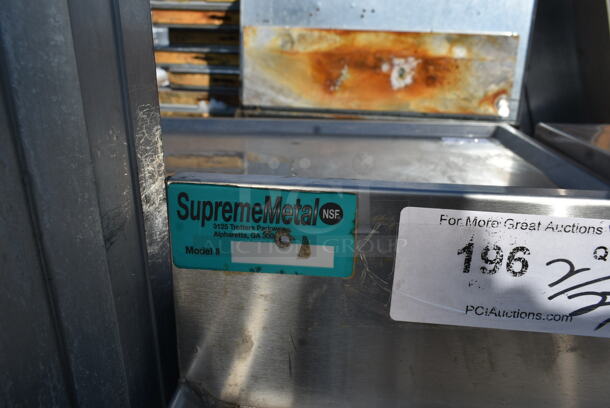 Stainless Steel Commercial Ice Bin. Does Not Come w/ Contents. - Image 4 of 5
