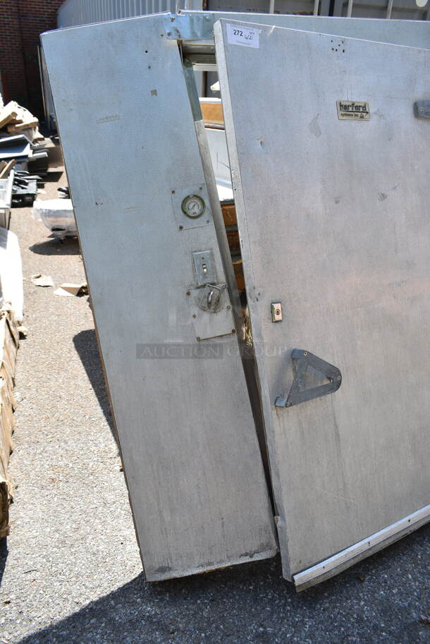 Harford Walk In Box w/ Cancoil ALP06301BER 115 Volt, 1 Phase Evaporator Fan.  - Image 3 of 9
