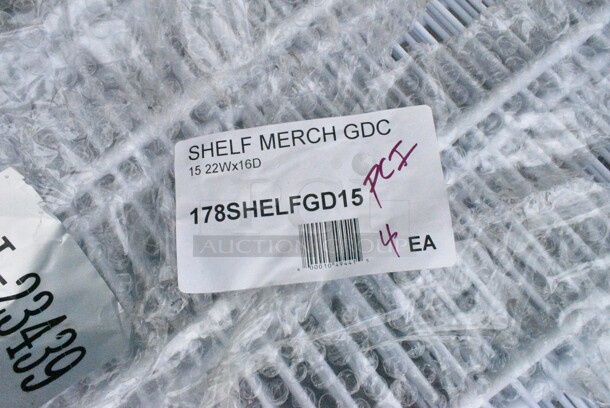 BRAND NEW SCRATCH AND DENT! Avantco 178SHELFGD15 Coated Wire Shelf - 22 1/4" x 16" - Image 6 of 6