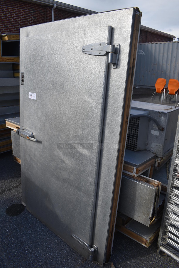 6'x8'x6' Walk In Cooler Box w/ Copeland RRT81C1E-PFA-959 Compressor and Bohn ADT065A Condenser. Does Not Have Floor. 115 Volts, 1 Phase - Image 6 of 7
