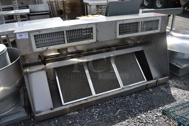 6' Metal Commercial Return Air Grease Hood. 72x37x30 - Image 2 of 5