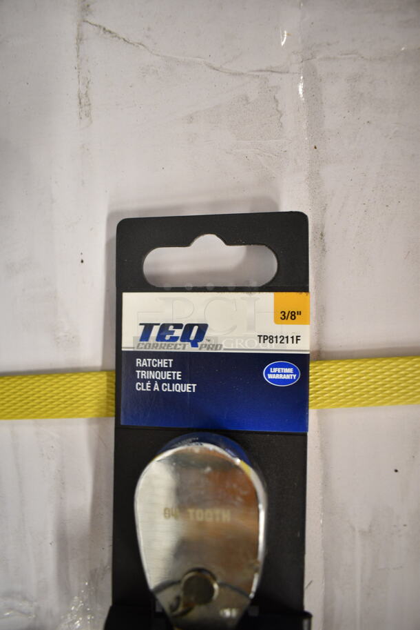2 BRAND NEW! Items; TEQ 48 PC Ratchet and Socket Set and Ratchet. 2 Times Your Bid! - Image 4 of 6