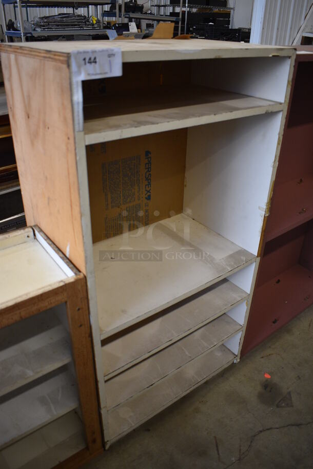 Wooden Book Shelf. 26.5x16x49 - Image 4 of 4