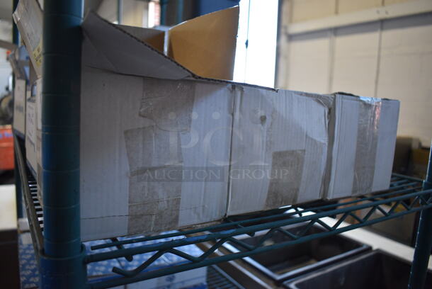 3 Boxes of 12 BRAND NEW Lavazza White Ceramic Saucers. 5.75x5.75x1. 3 Times Your Bid! - Image 5 of 5