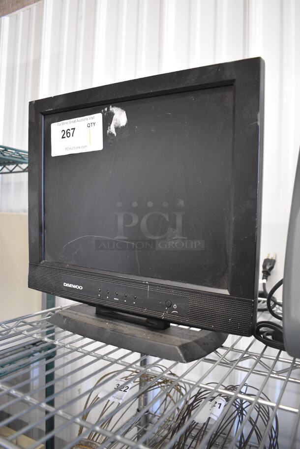 Daewood Model L523BCCBK 15" Computer Monitor - Image 2 of 3