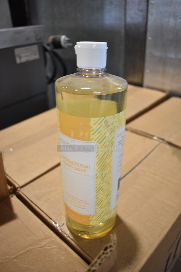 PALLET LOT of 34 Boxes of 12 Whitehall Grey Antibacterial Hand Soap Bottles. Total of 407 Bottles. 34 Times Your Bid! - Image 2 of 5