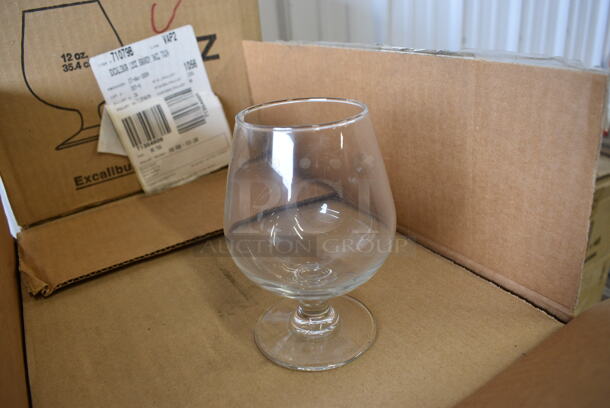 24 BRAND NEW IN BOX! Arcoroc Excalibur Brandy Glasses. 3.5x3.5x5. 24 Times Your Bid! - Image 2 of 3