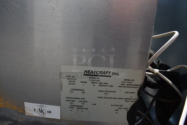 2 Bally Walk In Cooler Boxes That Make One 14'x7'x6' Combo Walk In Box; 7'x7'x6' Walk In Freezer w/ Copeland Model CF06K6E-PFV-270 208/230 Volt, 1 Phase Compressor and Heatcraft Model PTN052L6B 208/230 Volt, 1 Phase Condenser. 7'x7'x6' Walk In Cooler w/ Copeland Model ART82C1-CAV-901 208/230 Volt, 1 Phase Compressor and Heatcraft Model PTN047H28 208-230 Volt, 1 Phase Condenser. 2 Times Your Bid! - Image 5 of 10
