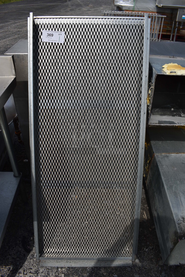 Metal Commercial Piece to Power Ventilator. 22x24x49 - Image 3 of 3