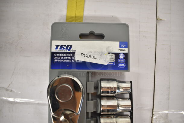 2 BRAND NEW! TEQ Ratchets w/ Sockets Sets. 2 Times Your Bid! - Image 6 of 7