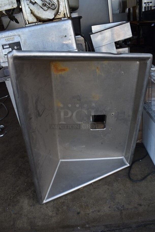 Hollymatic Super Model 54 Metal Commercial Countertop Patty Making & Forming Machine w/ Tray on Metal Commercial Portable Cart. 200 Volts, 3 Phase. 34x28x56. - Image 3 of 6