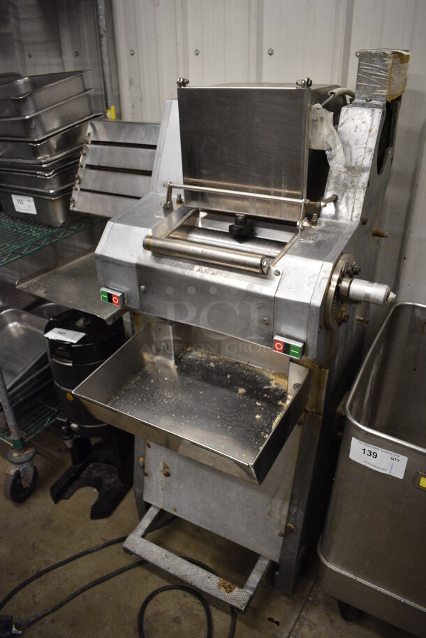 Metal Commercial Floor Style Pasta Machine. 208-250 Volts. 35x28x49