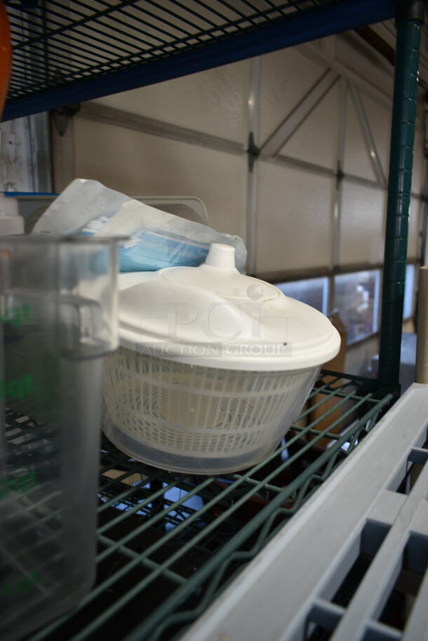 ALL ONE MONEY! Tier Lot of Various Items Including Clear Poly Bins - Image 2 of 6