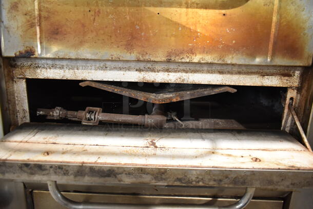 2 Bakers Pride Stainless Steel Commercial Natural Gas Powered Single Deck Pizza Ovens. 2 Times Your Bid! - Image 5 of 9
