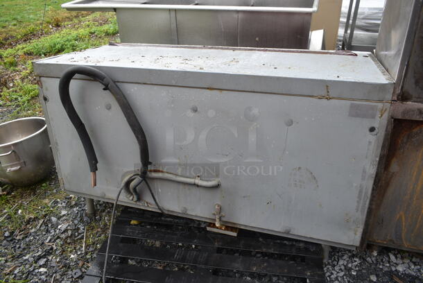 Randell Stainless Steel Commercial 3 Door Undercounter Cooler. Tested and Powers On But Does Not Get Cold - Image 7 of 8