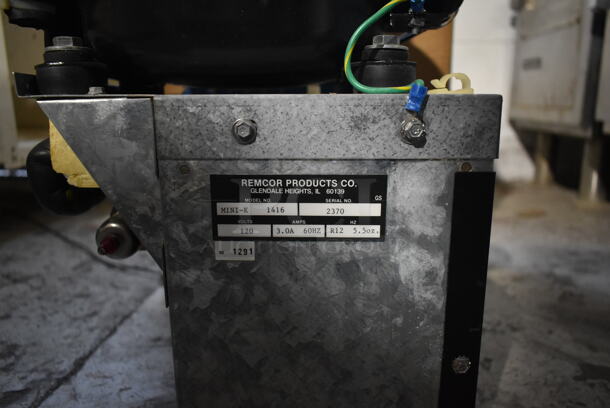 BRAND NEW SCRATCH AND DENT! Remcor Mini-K 1415 Commercial Compressor. 120 Volts, 1 Phase. - Image 3 of 4