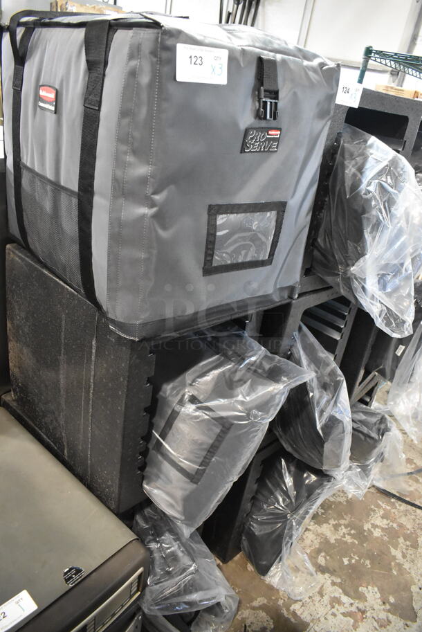 3 BRAND NEW! Rubbermaid ProServe Gray Front Load Insulated Food Carrying Case. 3 Times Your Bid! - Image 2 of 6