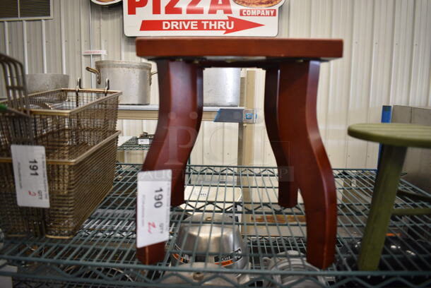 2 Stools. 7.5x7.5x7.5, 12x12x12. 2 Times Your Bid! - Image 3 of 4