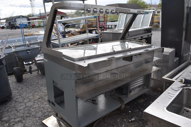 Duke SUB-CP-TC60 M Stainless Steel Commercial Subway Sandwich Make Line w. Lowering Sneeze Guard. 120 Volts, 1 Phase. - Image 4 of 10