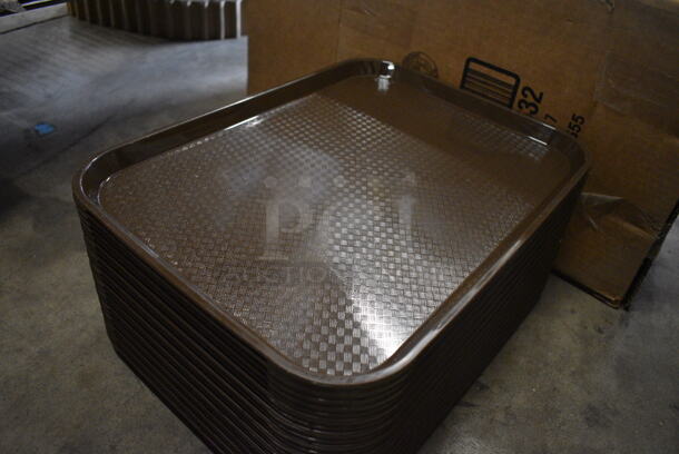 48 BRAND NEW IN BOX! Cambro Brown Poly Trays. 12x16x1. 48 Times Your Bid! - Image 2 of 3