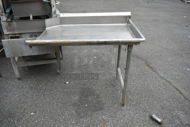 Stainless Steel Commercial Right Side Clean Side Dishwasher Table. - Image 1 of 3